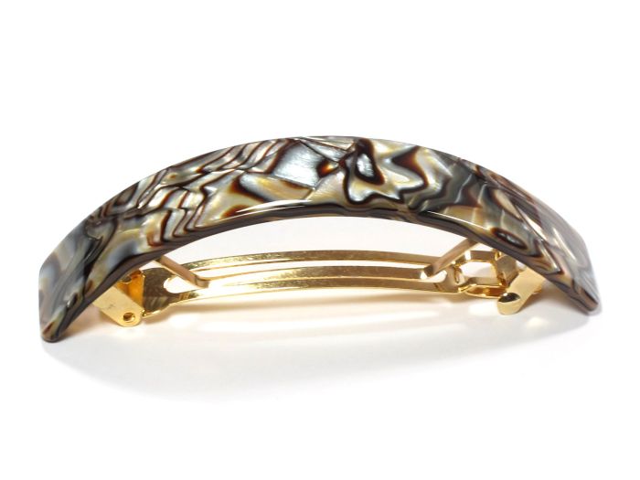 Elise Onyx Barrette Lemper Hårspænde - 2 cm