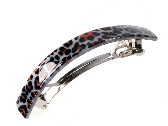 Grå Leopard Hårspænde