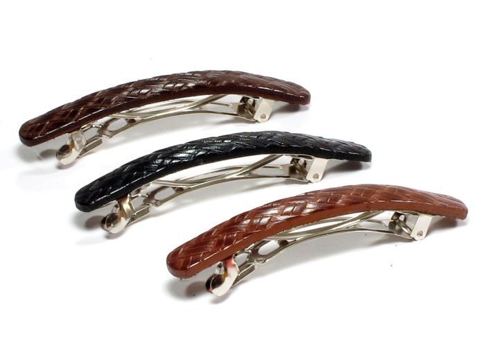 Manel Læder Hårspænde - ALL