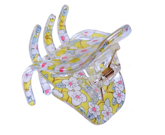 Liberty Yellow Mitsy Hårklemme