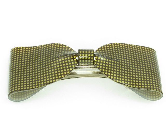 Bow Squares Hårspænde– Grøn