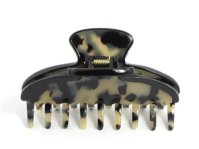 Corniche Hårklemme – 8.5 cm IVORY