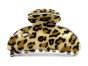 Lysbrun Leopard Hårklemme